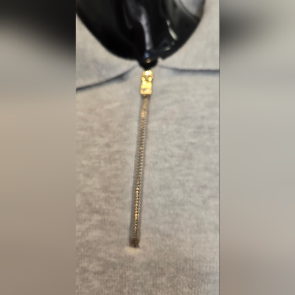 Zara Light Gray Girls Poncho Sweater - Picture 3 of 6